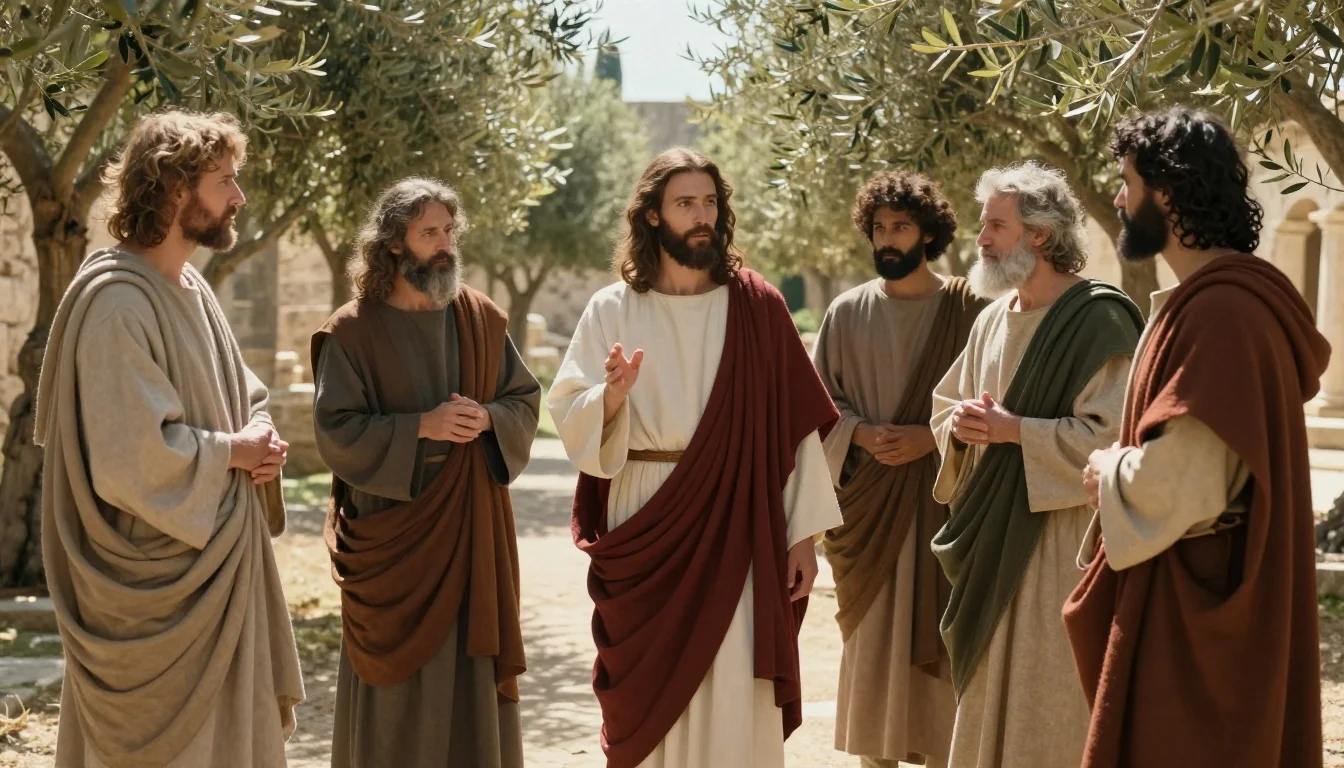 Evangelio del 5 mayo 2026 — Juan 14, 27-31 (ilustración)