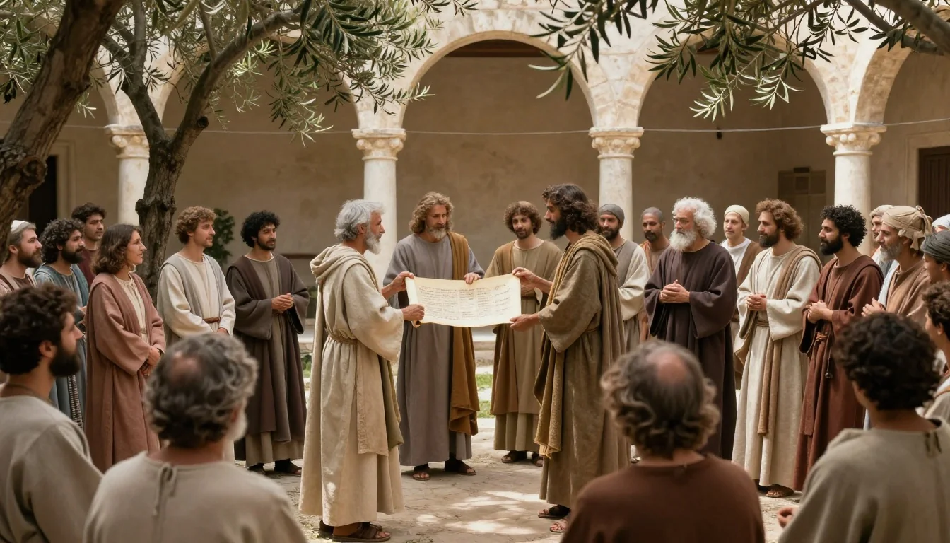 Primera lectura de hoy 8 mayo 2026 — Hechos 15, 22-31 (ilustración)