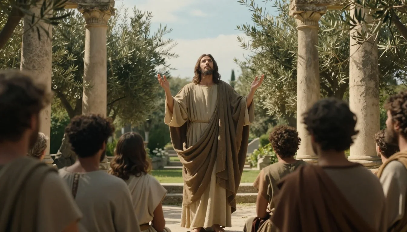 Evangelio del 19 mayo 2026 — Juan 17, 1-11 (ilustración)