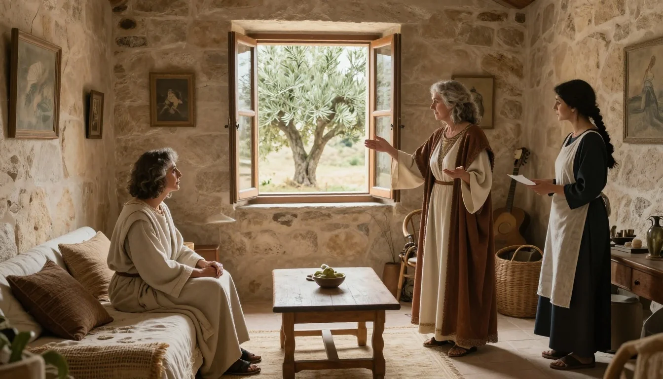 Primera lectura de hoy 28 junio 2026 — 2 Reyes 4, 8-11. 14-16a (ilustración)