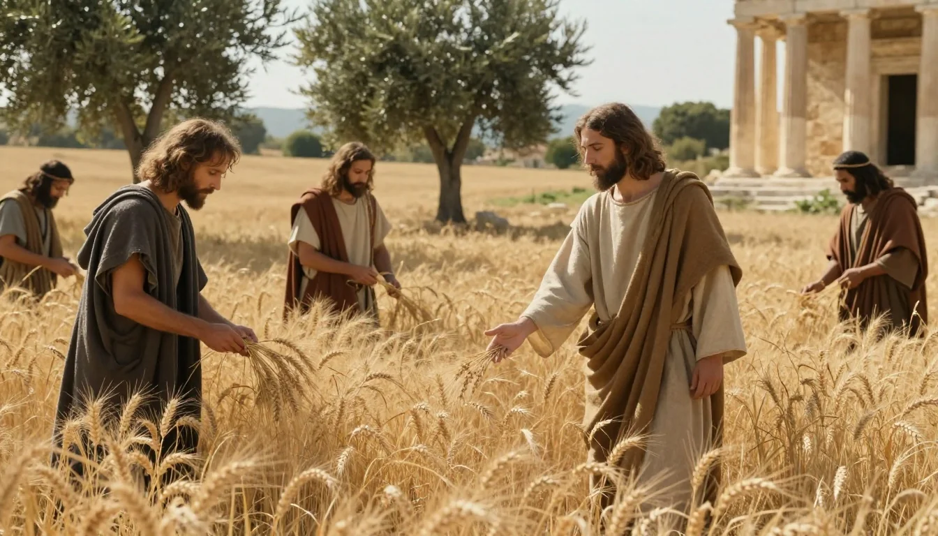 Evangelio del 17 julio 2026 — Mateo 12, 1-8 (ilustración)