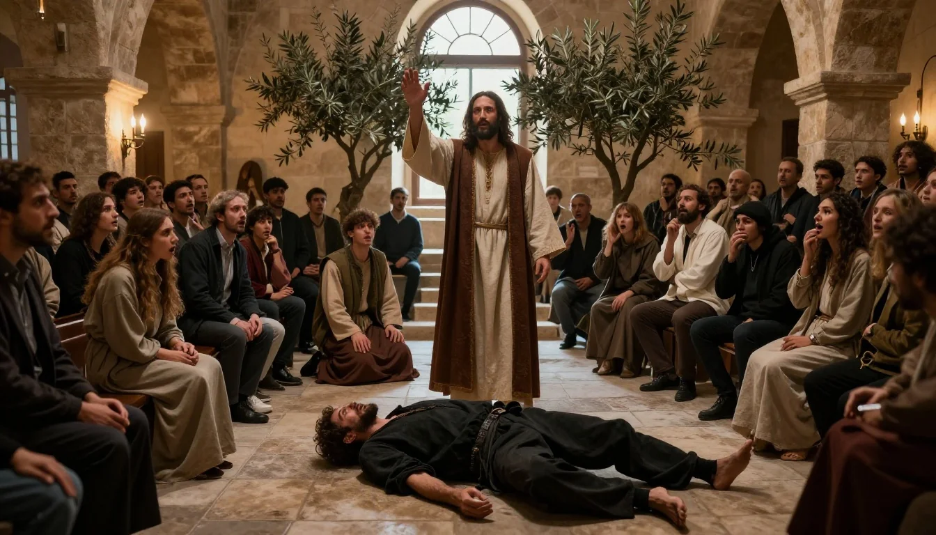 Evangelio del 1 septiembre 2026 — Lucas 4, 31-37 (ilustración)