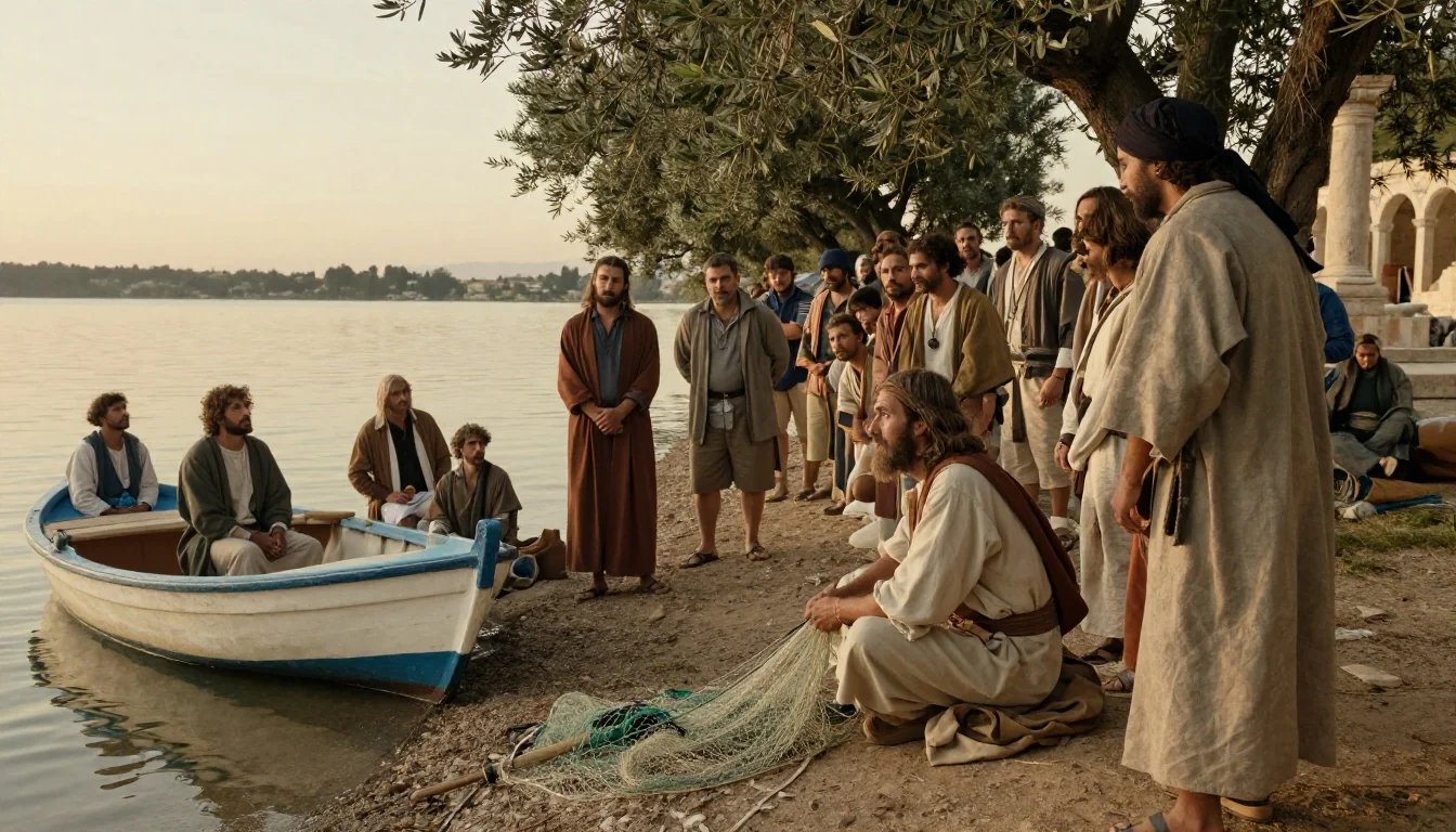 Evangelio del 3 septiembre 2026 — Lucas 5, 1-11 (ilustración)