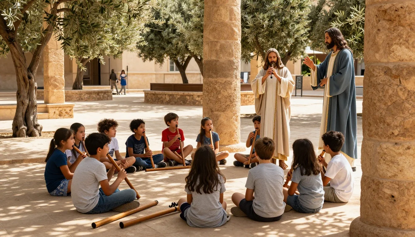 Evangelio del 16 septiembre 2026 — Lucas 7, 31-35 (ilustración)