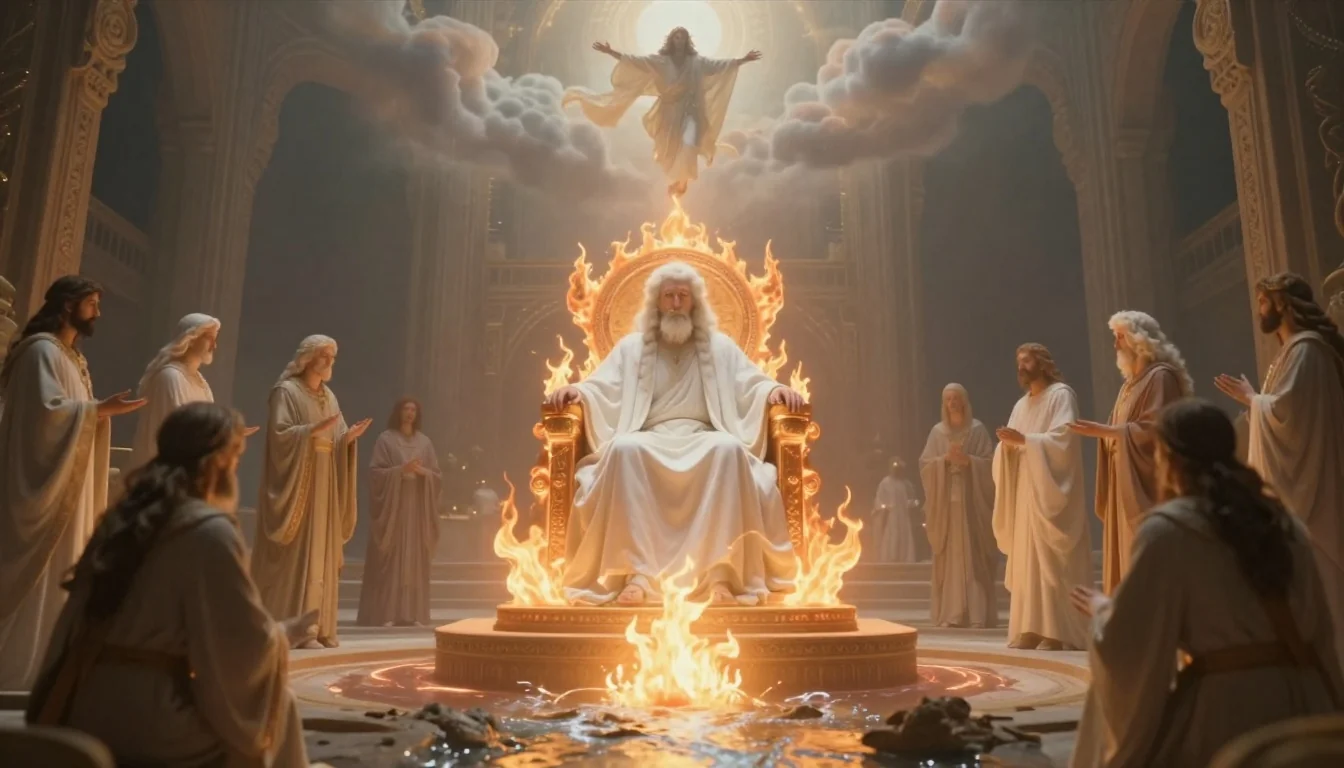 Primera lectura de hoy 29 septiembre 2026 — Daniel 7, 9-10. 13-14 (ilustración)